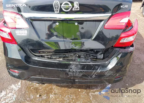 2019 Nissan Sentra Sr из США, поврежденный, VIN 3N1AB7AP6KY208169